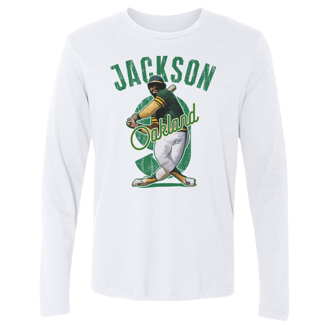 Reggie Jackson Men's Long Sleeve T-Shirt | 500 LEVEL