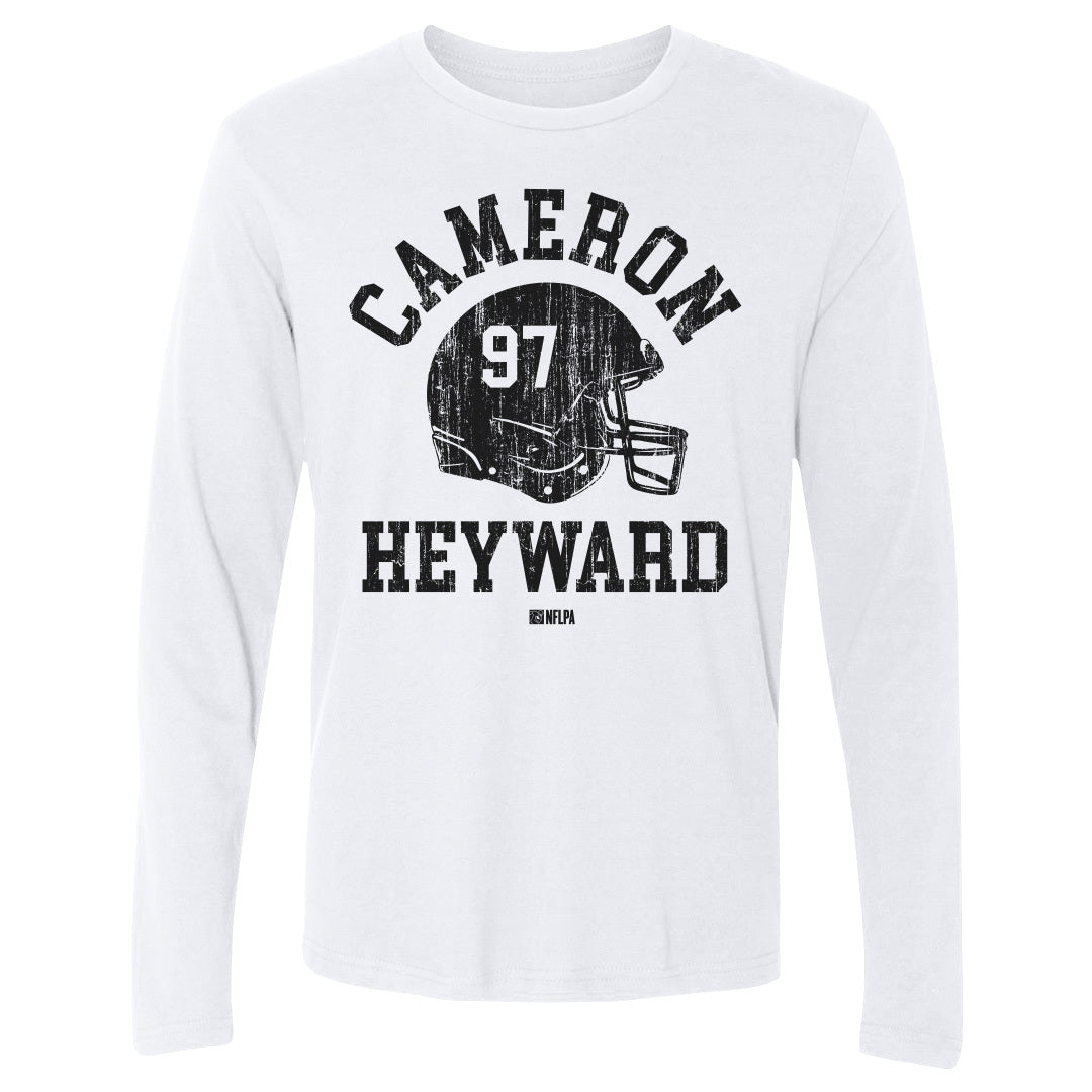 Cameron Heyward Men's Long Sleeve T-Shirt | 500 LEVEL