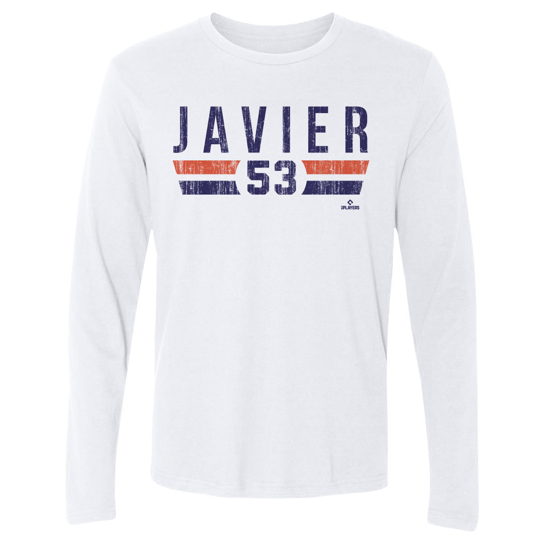 Cristian Javier Men's Long Sleeve T-Shirt | 500 LEVEL