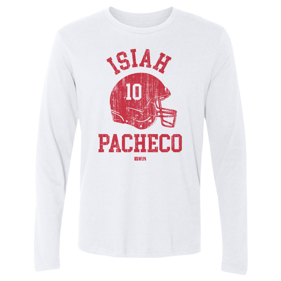Isiah Pacheco Men's Long Sleeve T-Shirt | 500 LEVEL