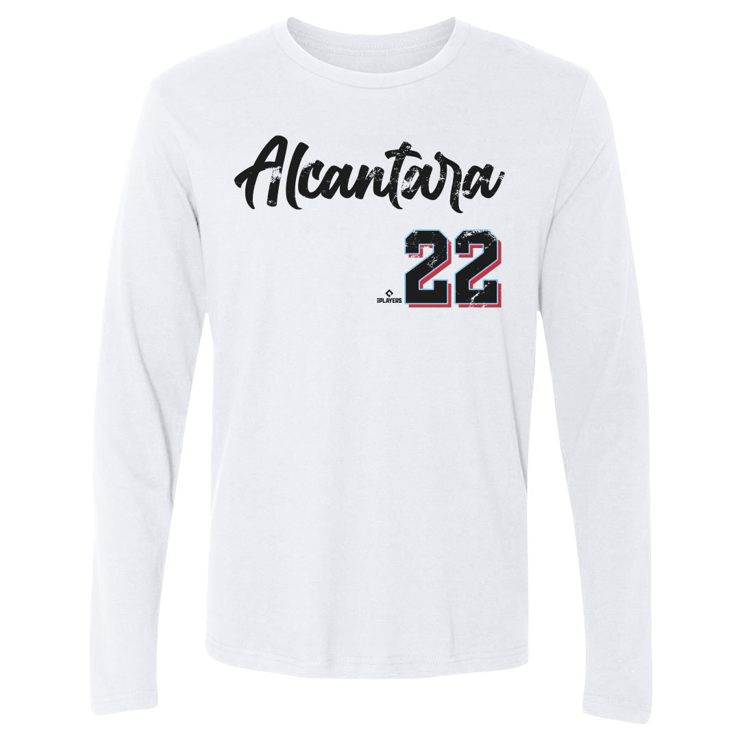 Sandy Alcantara Men's Long Sleeve T-Shirt | 500 LEVEL
