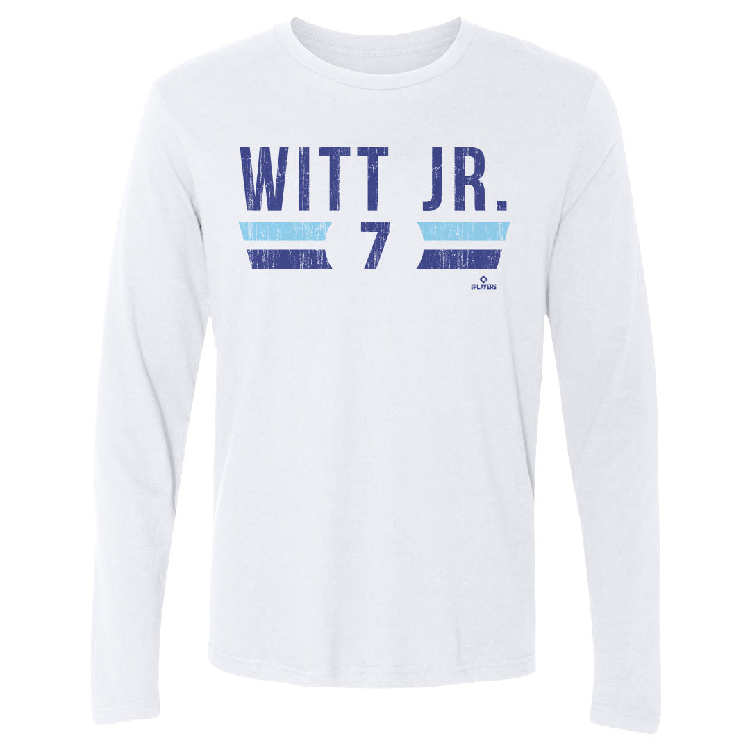 Bobby Witt Jr. Men's Long Sleeve T-Shirt | 500 LEVEL