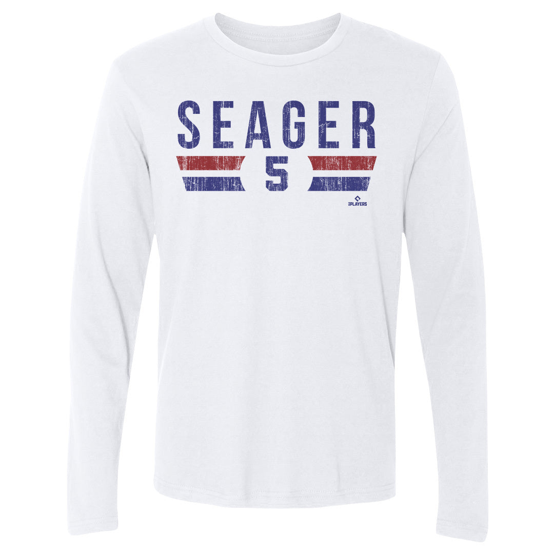 Corey Seager Men's Long Sleeve T-Shirt | 500 LEVEL