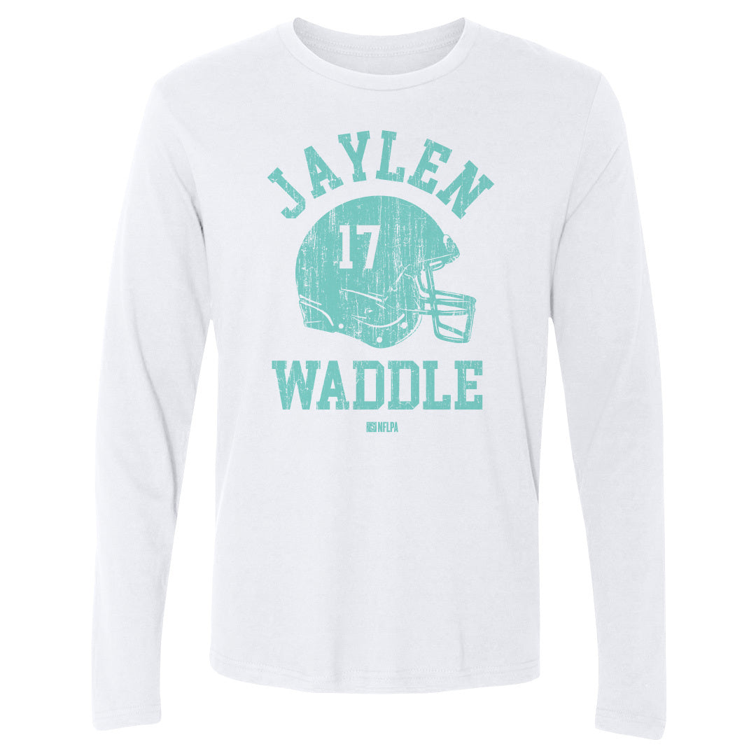 Jaylen Waddle Men's Long Sleeve T-Shirt | 500 LEVEL