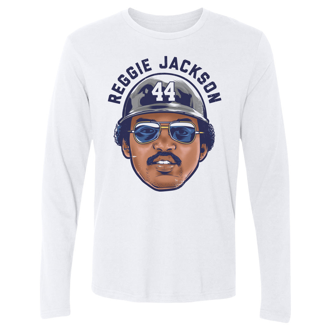Reggie Jackson Men's Long Sleeve T-Shirt | 500 LEVEL