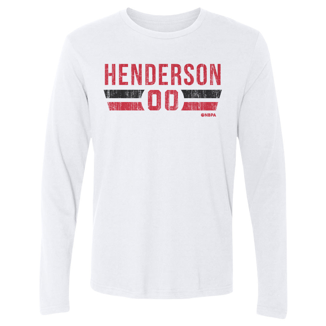 Scoot Henderson Men's Long Sleeve T-Shirt | 500 LEVEL