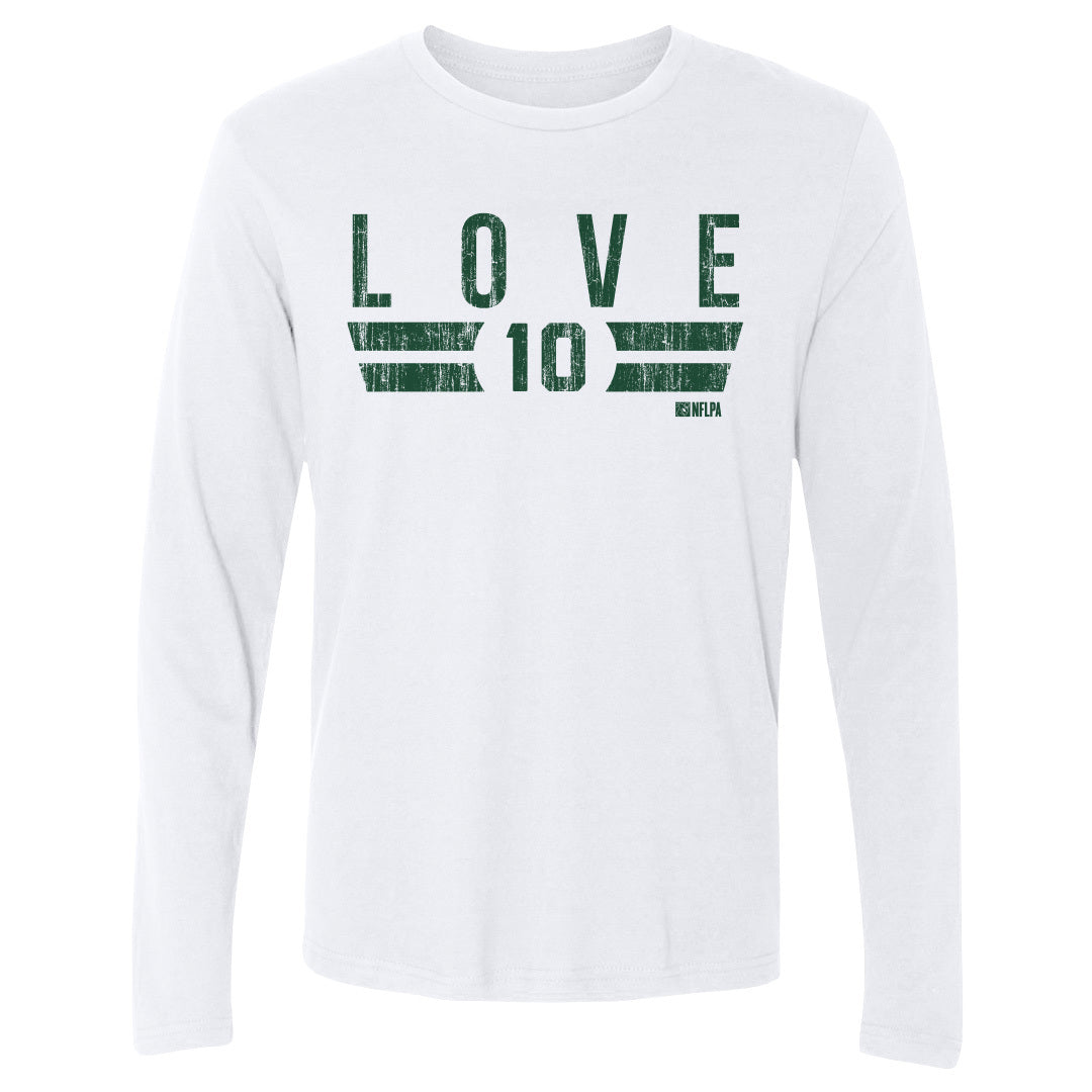 Jordan Love Men's Long Sleeve T-Shirt | 500 LEVEL