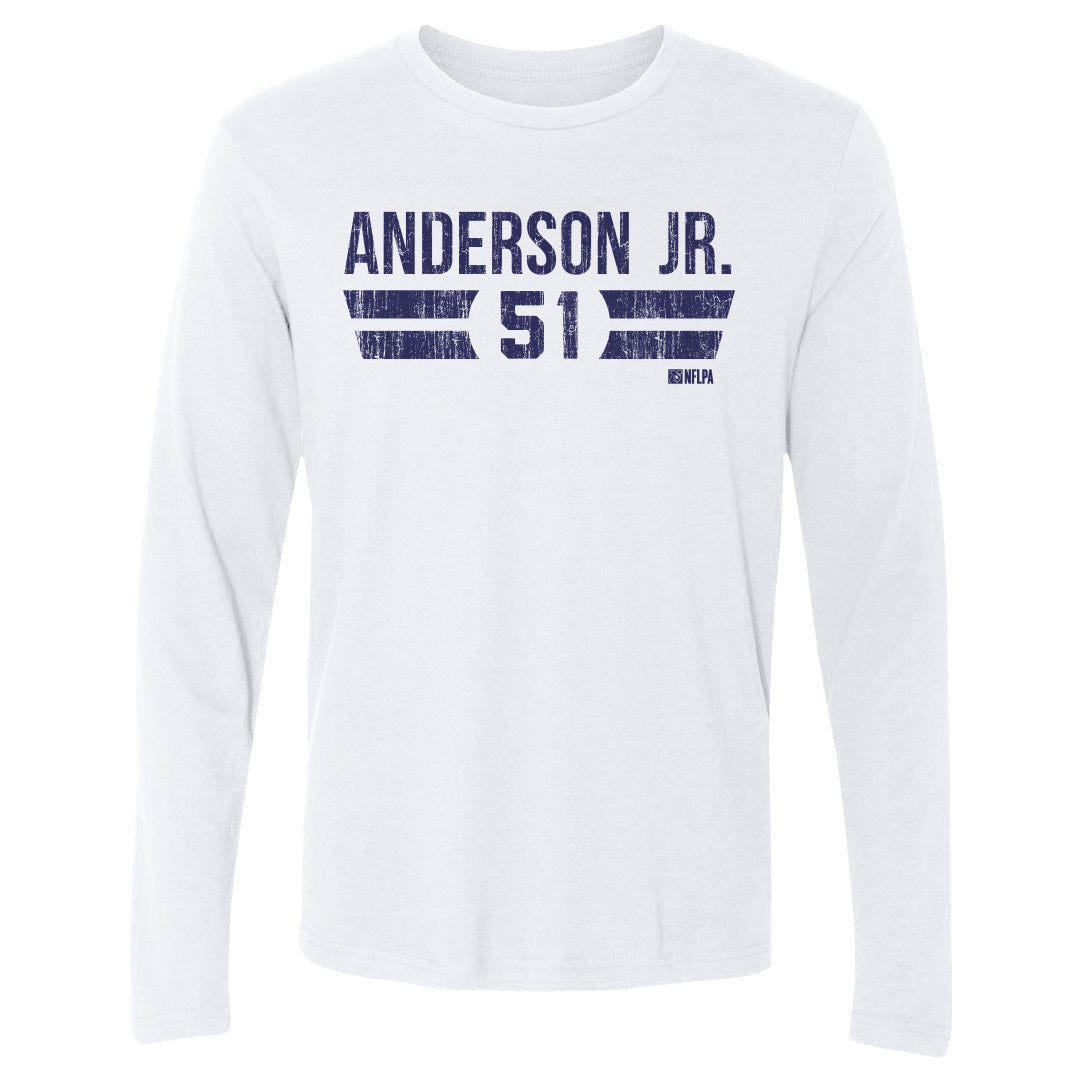 Will Anderson Jr. Men's Long Sleeve T-Shirt | 500 LEVEL
