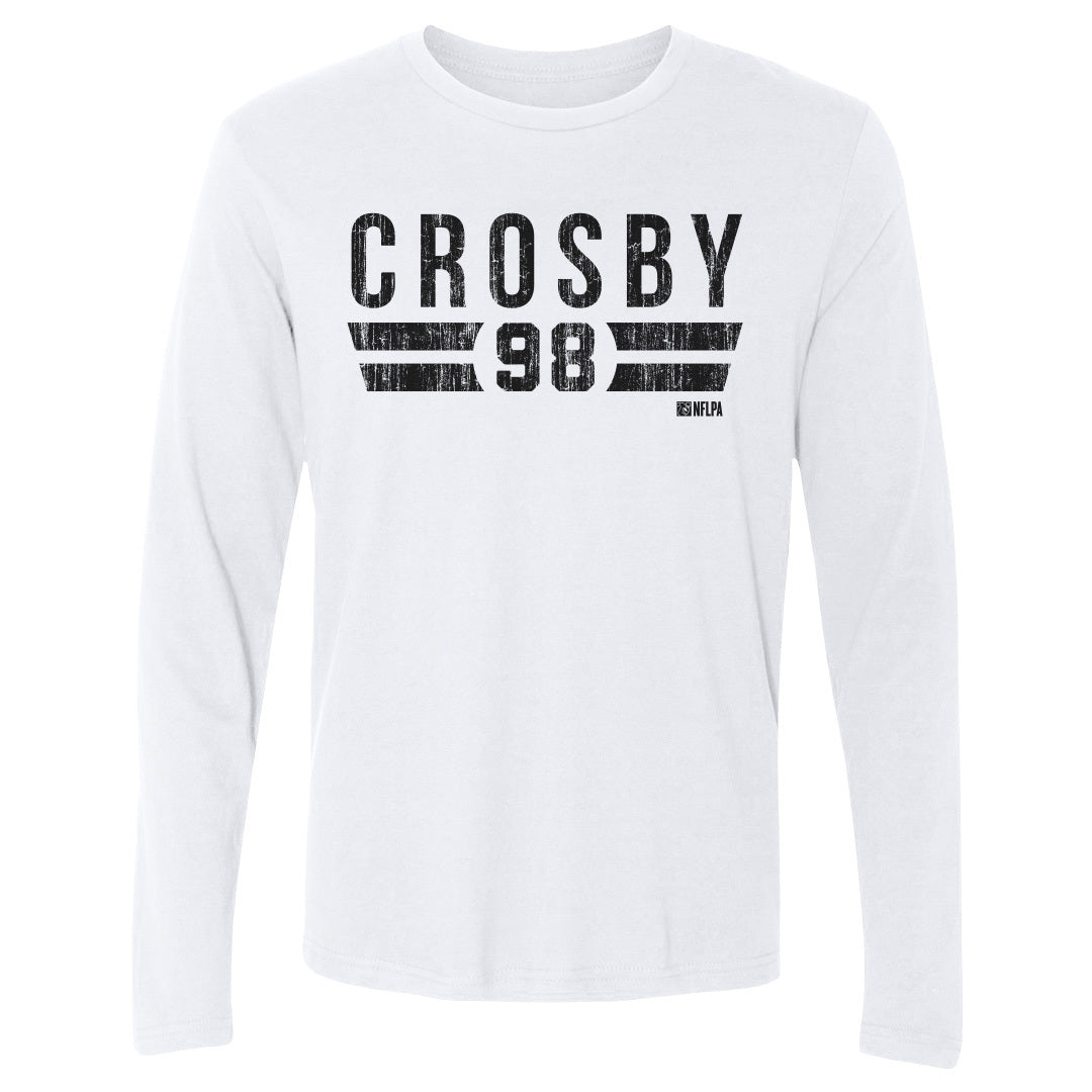 Maxx Crosby Men's Long Sleeve T-Shirt | 500 LEVEL