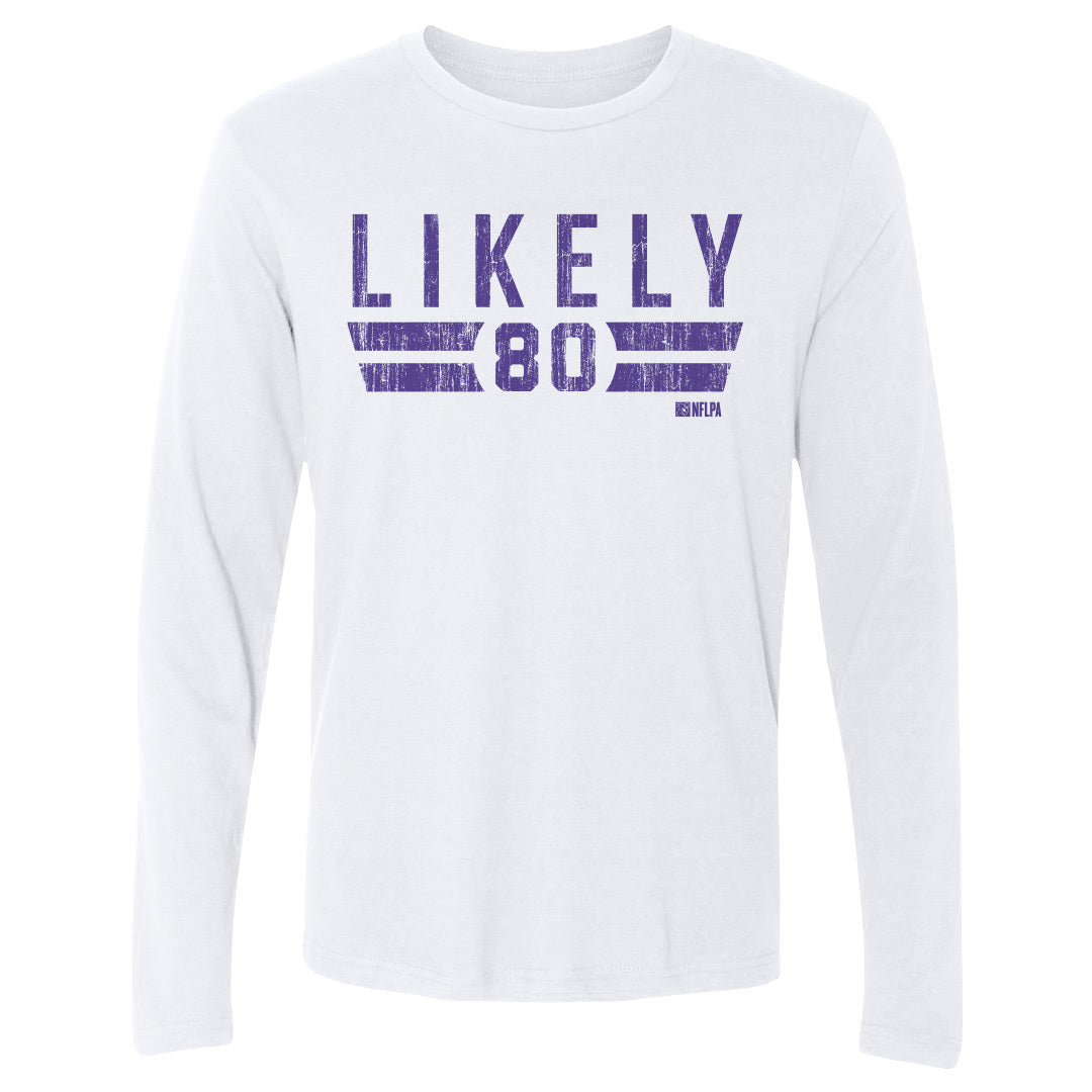 Isaiah Likely Men's Long Sleeve T-Shirt | 500 LEVEL