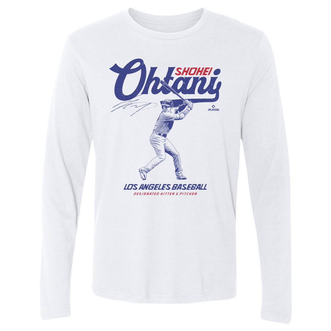 Shohei Ohtani Men's Long Sleeve T-Shirt | 500 LEVEL