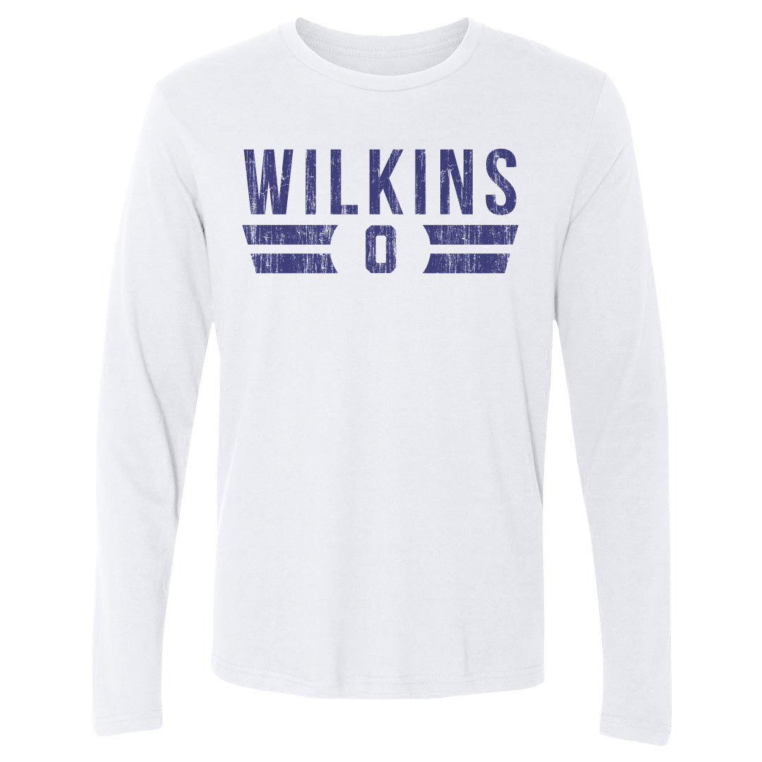 D.J. Wilkins Men's Long Sleeve T-Shirt | 500 LEVEL
