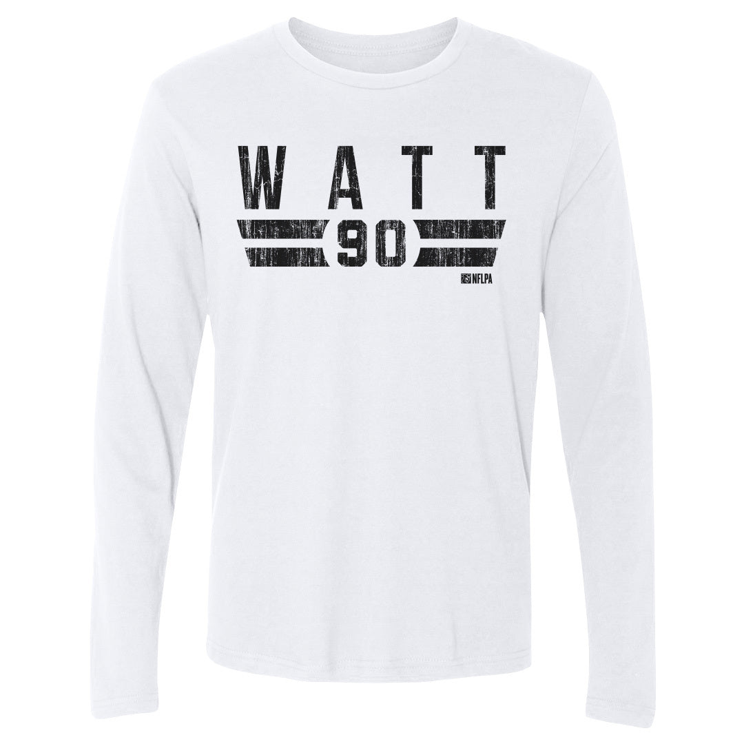 T.J. Watt Men's Long Sleeve T-Shirt | 500 LEVEL