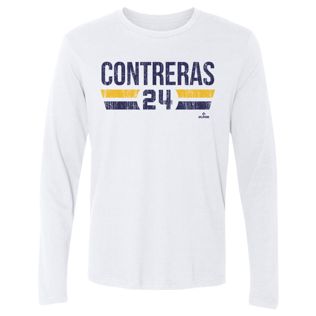 William Contreras Men's Long Sleeve T-Shirt | 500 LEVEL