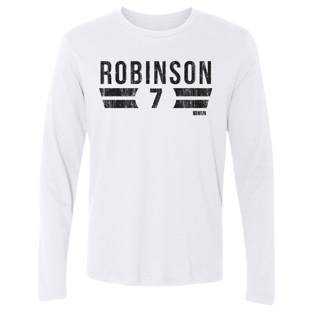 Bijan Robinson Men's Long Sleeve T-Shirt | 500 LEVEL