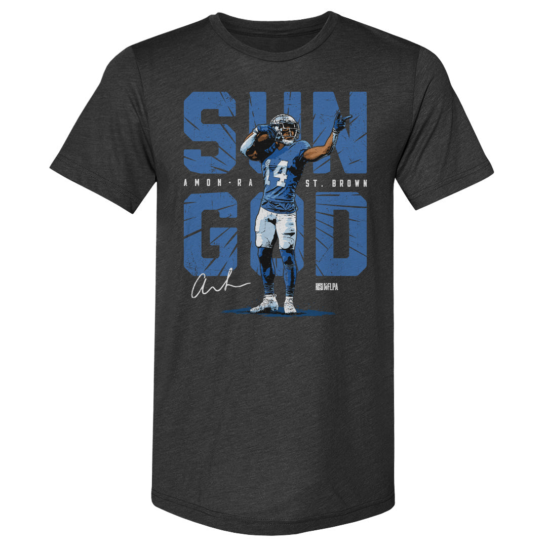 Amon-Ra St. Brown Men's Premium T-Shirt | 500 LEVEL