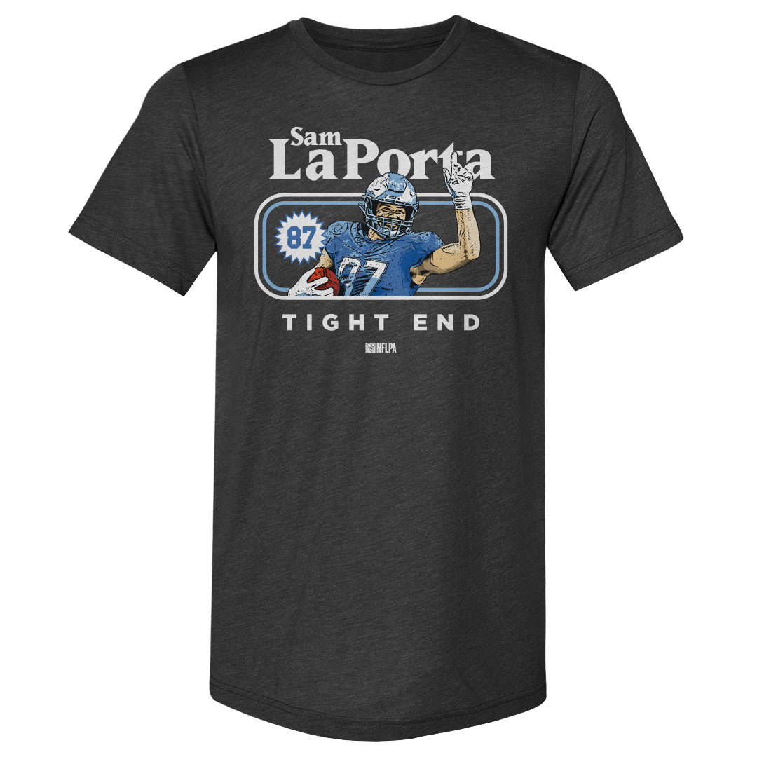 Sam LaPorta Men's Premium T-Shirt | 500 LEVEL