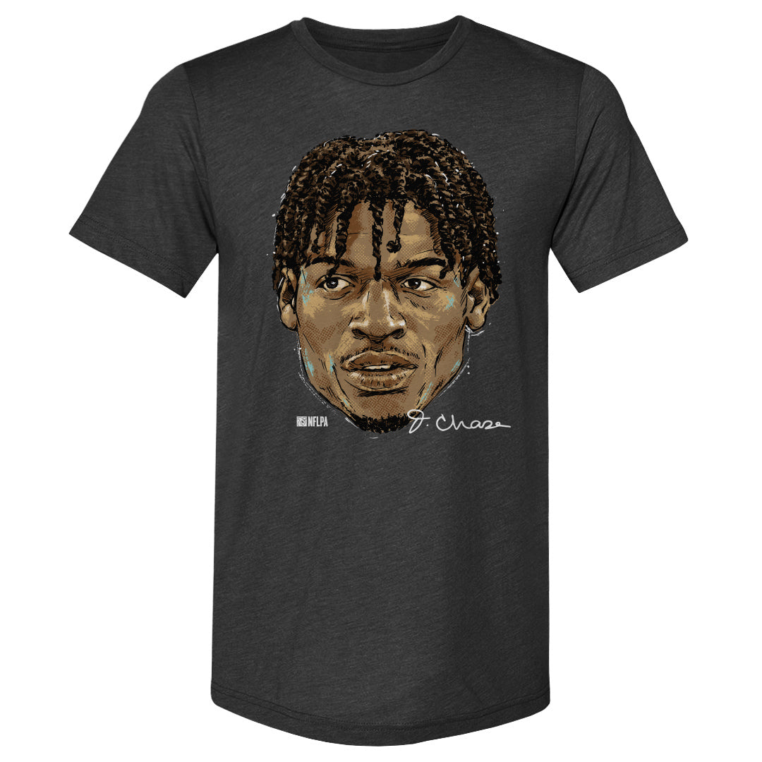 Ja'Marr Chase Men's Premium T-Shirt | 500 LEVEL