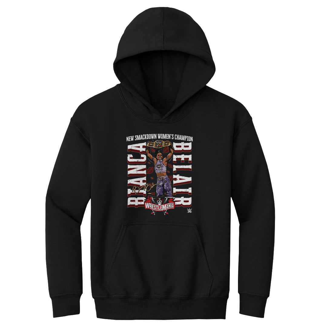 Bianca Belair Kids Youth Hoodie | 500 LEVEL