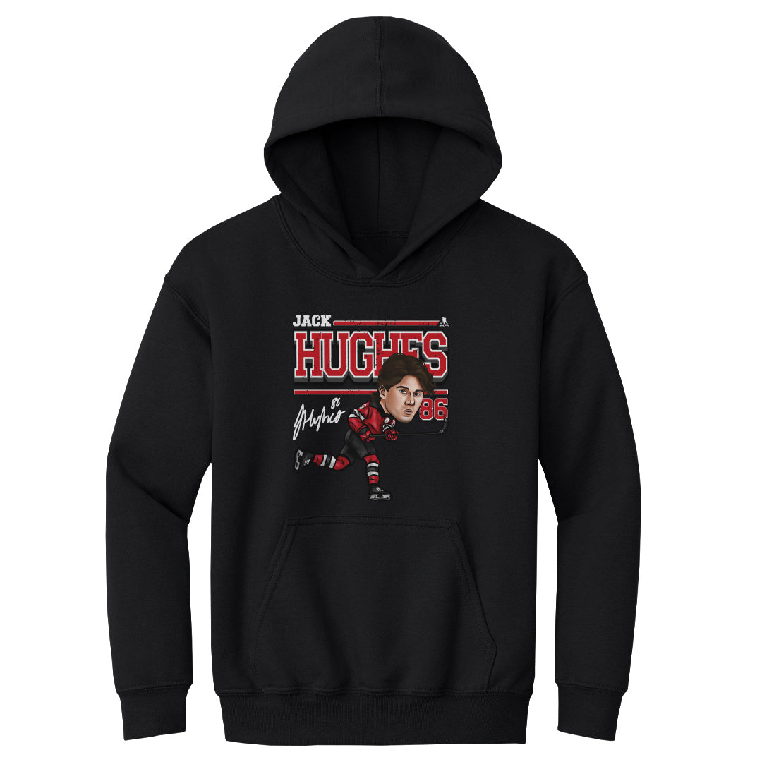 Jack Hughes Kids Youth Hoodie | 500 LEVEL