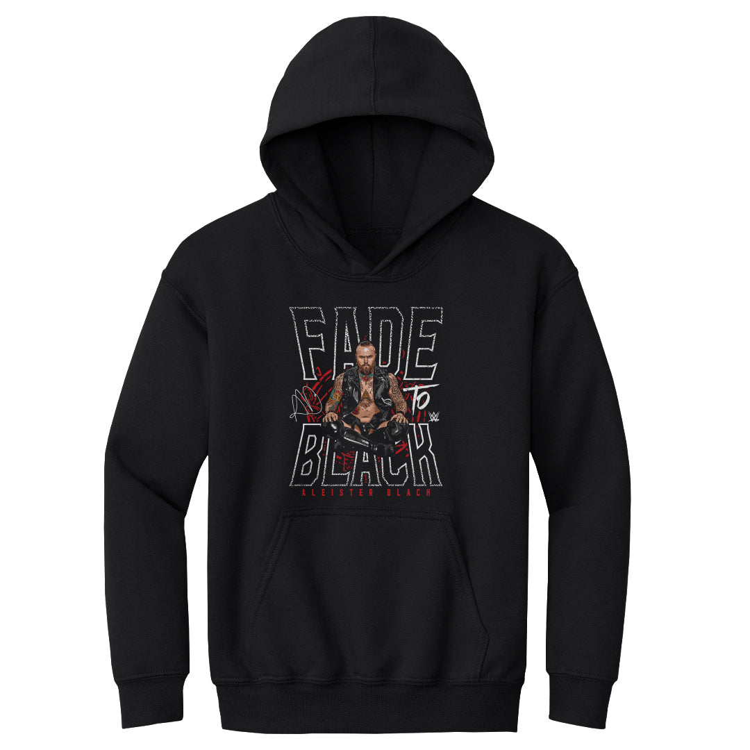 Aleister Black Kids Youth Hoodie | 500 LEVEL
