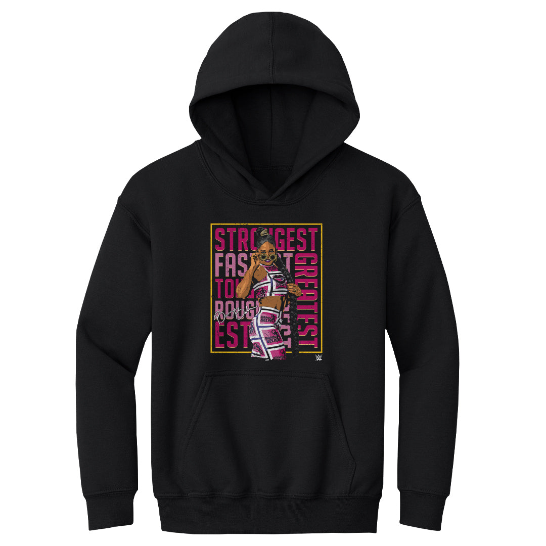 Bianca Belair Kids Youth Hoodie | 500 LEVEL