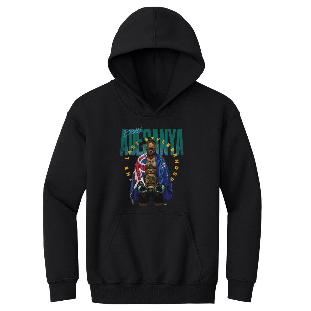 Israel Adesanya Kids Youth Hoodie | 500 LEVEL