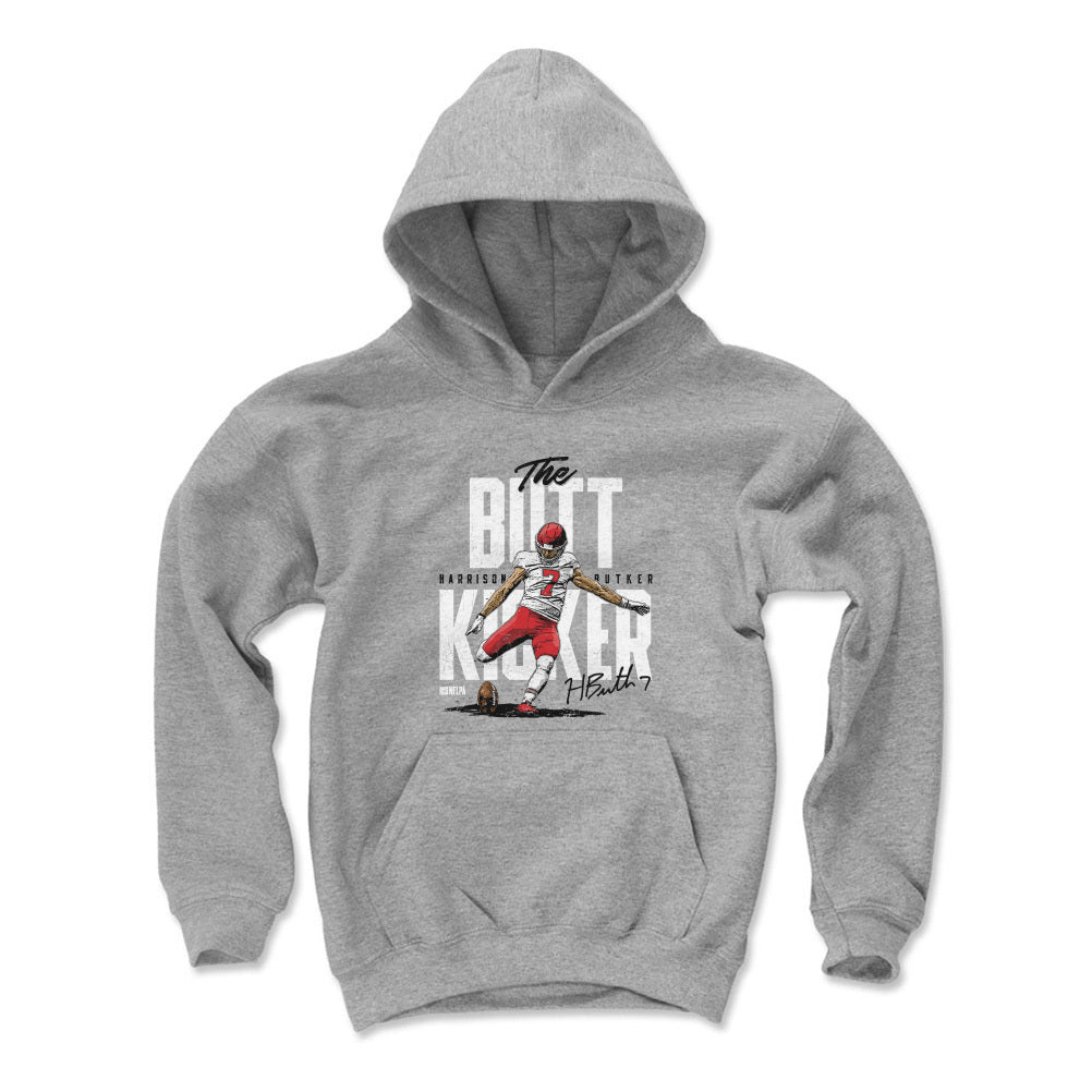 Harrison Butker Kids Youth Hoodie | 500 LEVEL