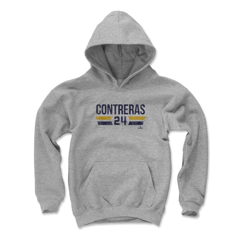 William Contreras Kids Youth Hoodie | 500 LEVEL