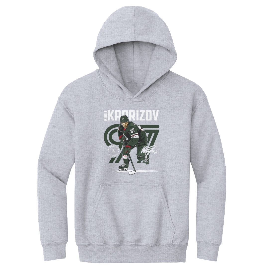 Kirill Kaprizov Kids Youth Hoodie | 500 LEVEL