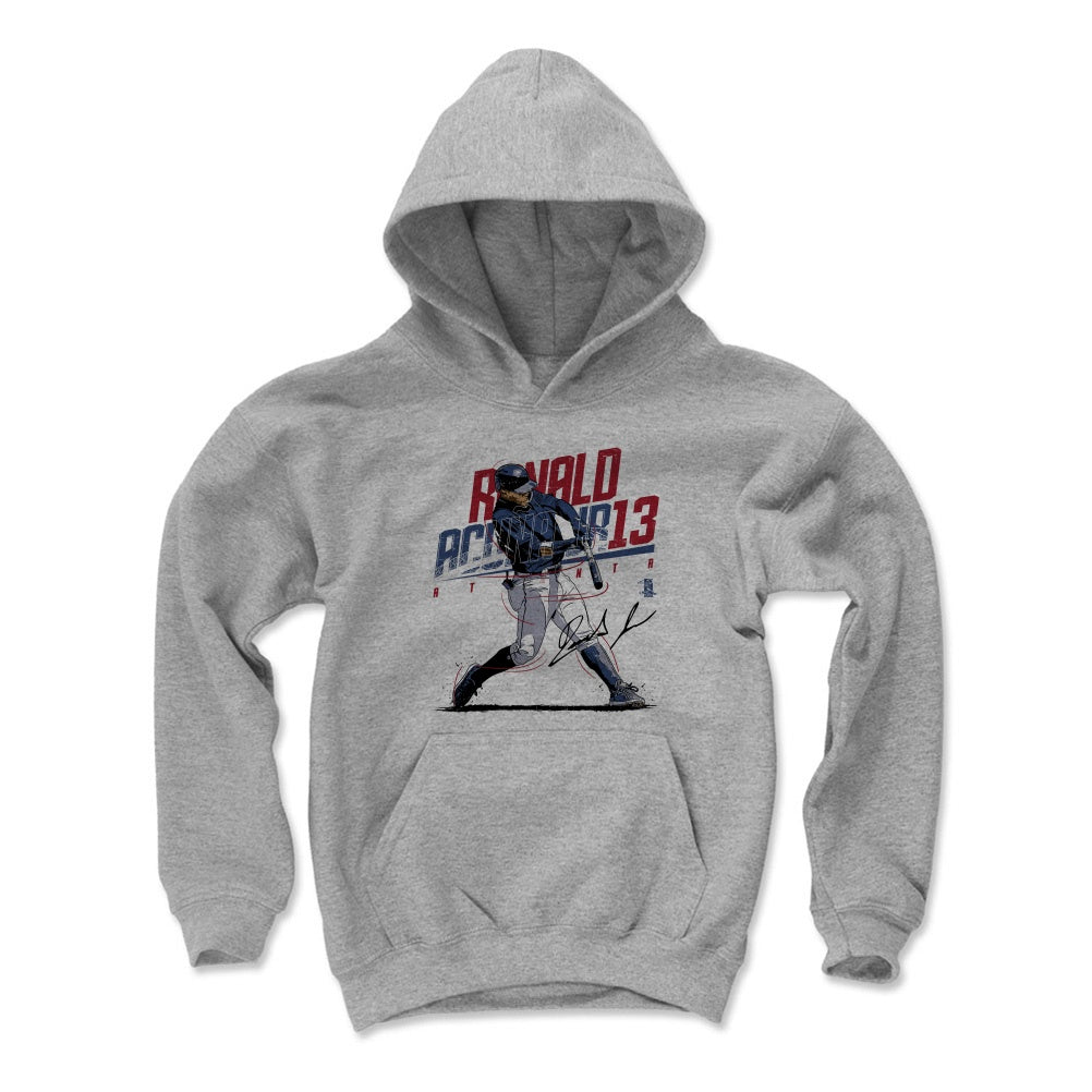 Ronald Acuna Jr. Kids Youth Hoodie | 500 LEVEL