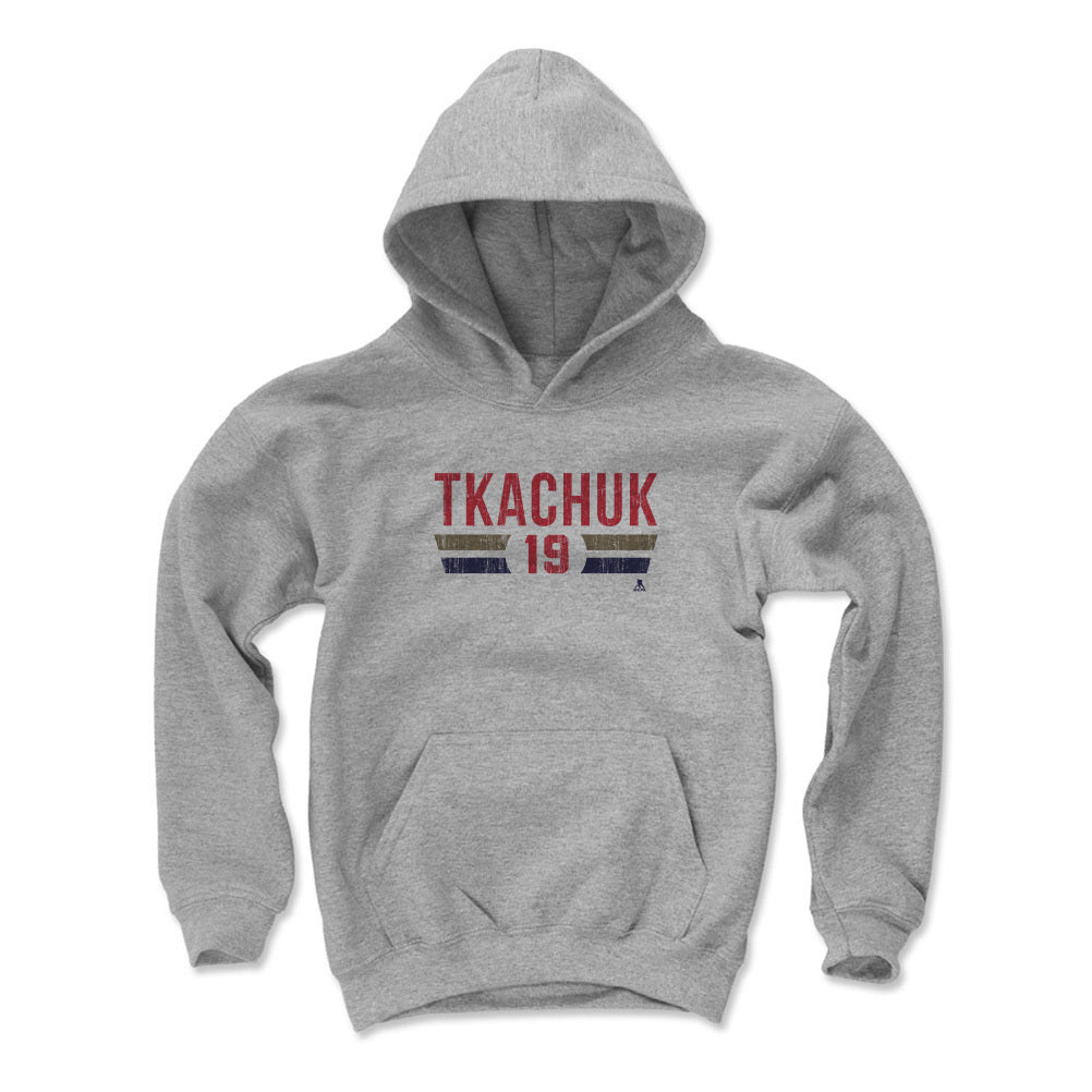 Matthew Tkachuk Kids Youth Hoodie | 500 LEVEL