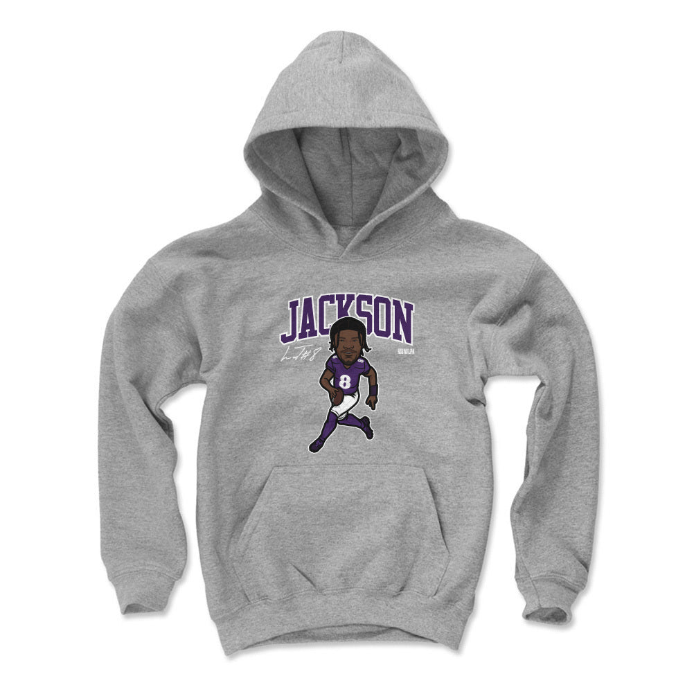 Lamar Jackson Kids Youth Hoodie | 500 LEVEL