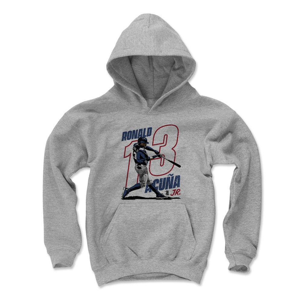 Ronald Acuna Jr. Kids Youth Hoodie | 500 LEVEL