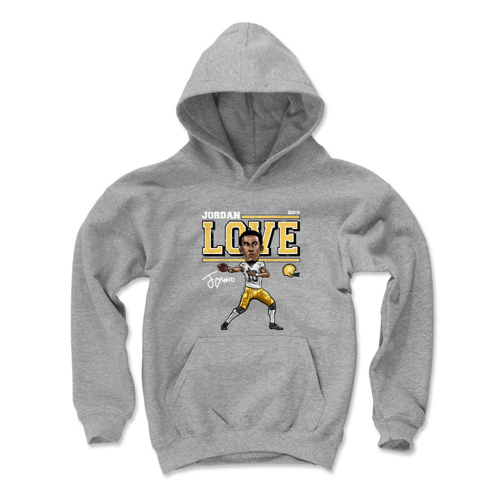Jordan Love Kids Youth Hoodie | 500 LEVEL
