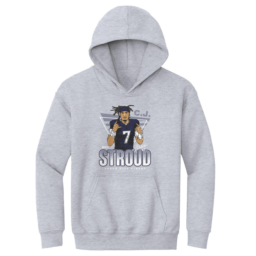 C.J. Stroud Kids Youth Hoodie | 500 LEVEL