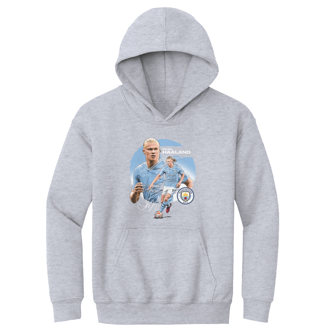 Erling Haaland Kids Youth Hoodie | 500 LEVEL