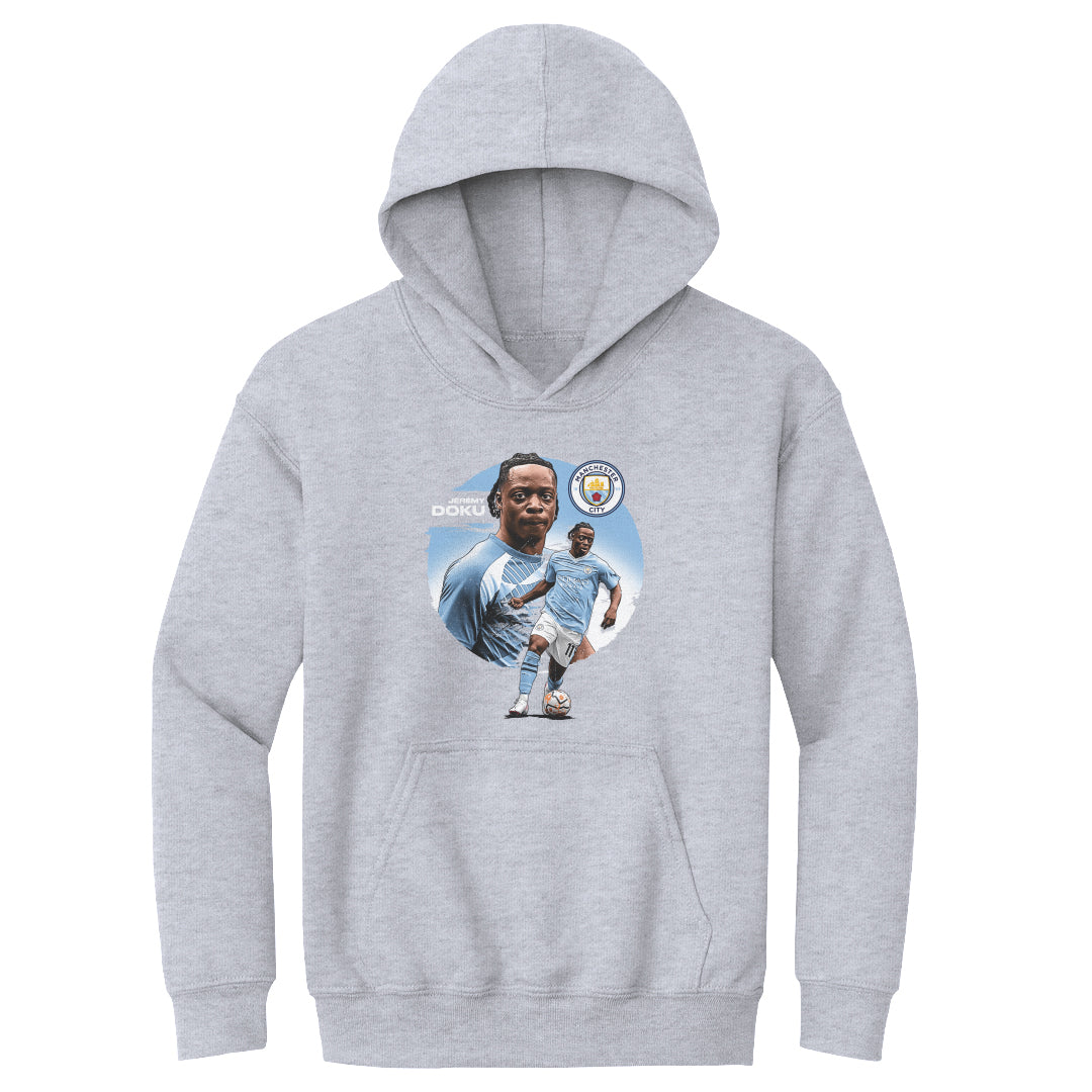 Jeremy Doku Kids Youth Hoodie | 500 LEVEL