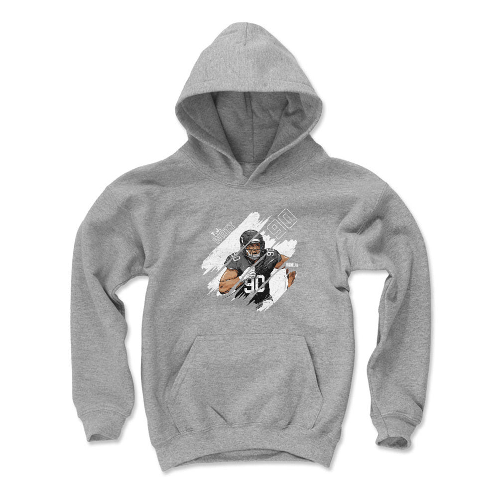T.J. Watt Kids Youth Hoodie | 500 LEVEL