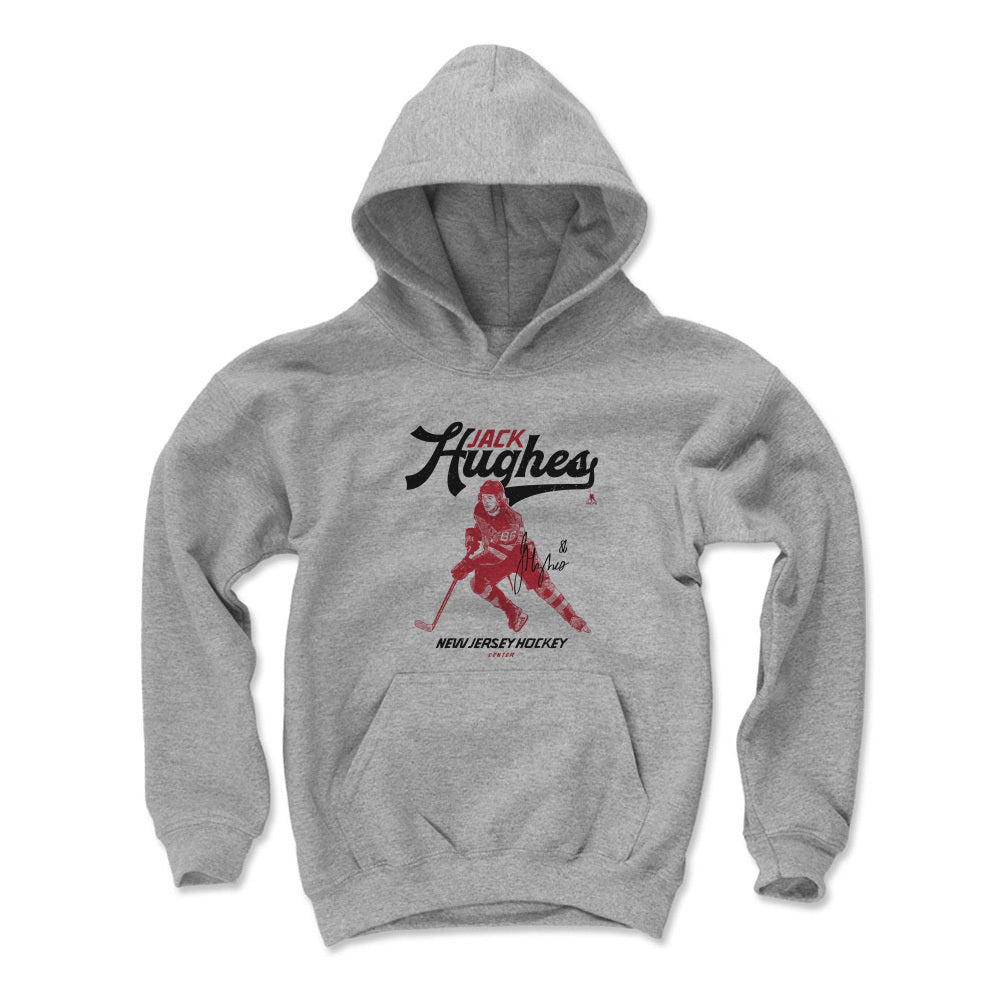 Jack Hughes Kids Youth Hoodie | 500 LEVEL
