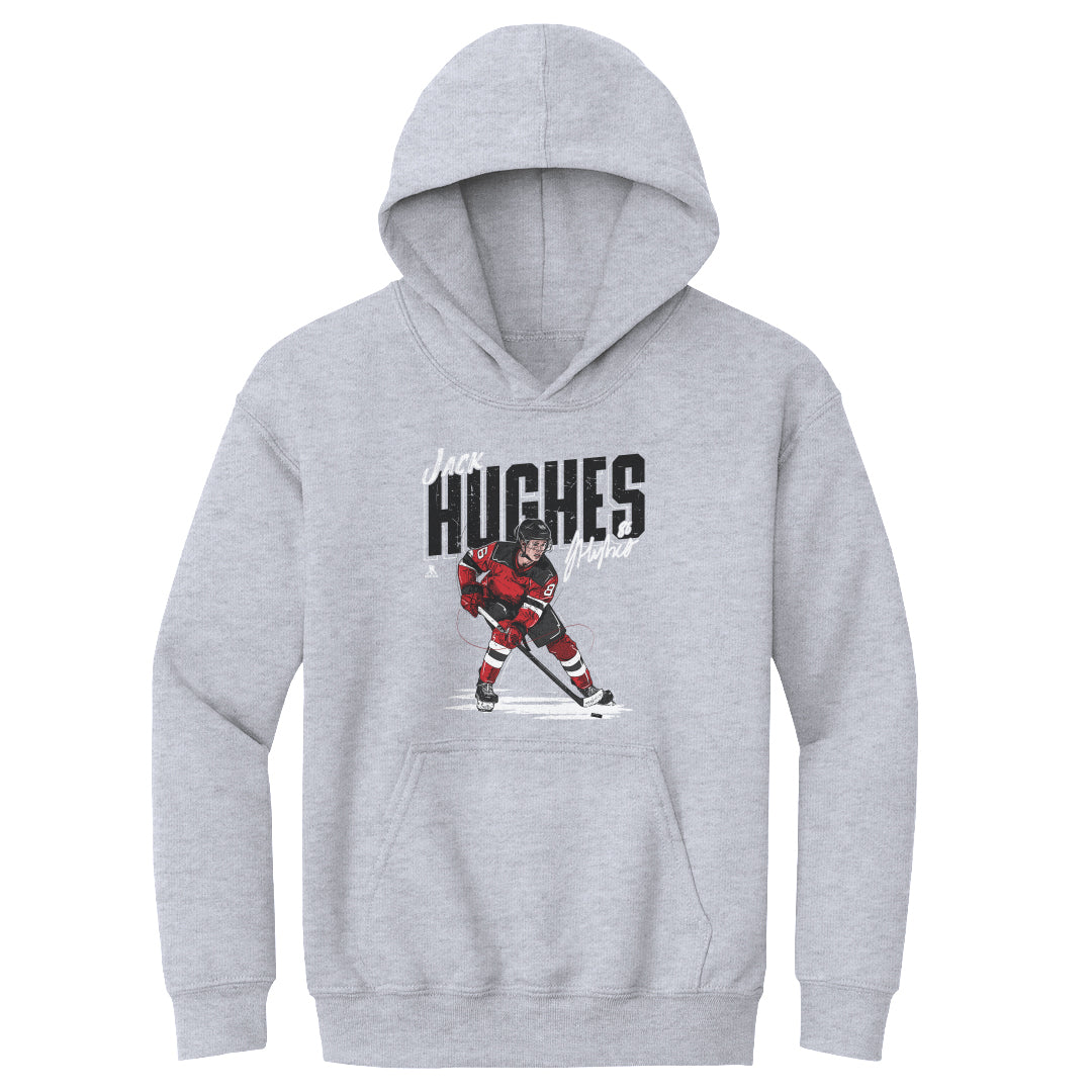 Jack Hughes Kids Youth Hoodie | 500 LEVEL