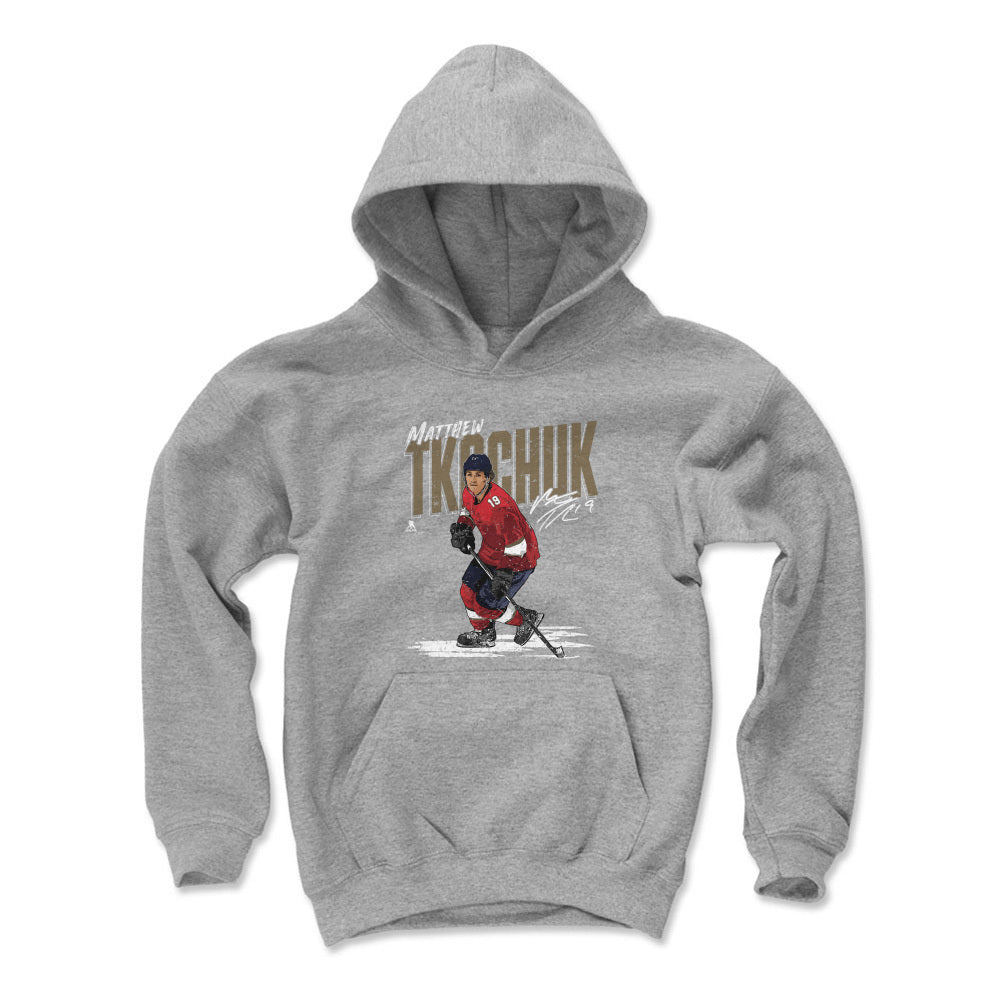 Matthew Tkachuk Kids Youth Hoodie | 500 LEVEL