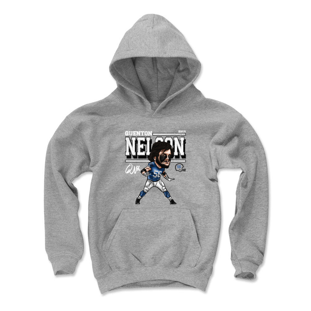 Quenton Nelson Kids Youth Hoodie | 500 LEVEL