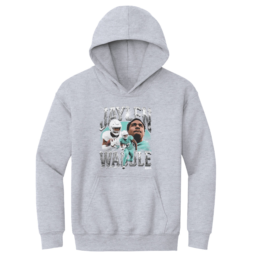 Jaylen Waddle Kids Youth Hoodie | 500 LEVEL
