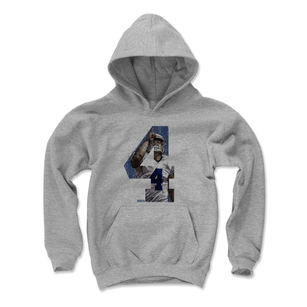 Dak Prescott Kids Youth Hoodie | 500 LEVEL