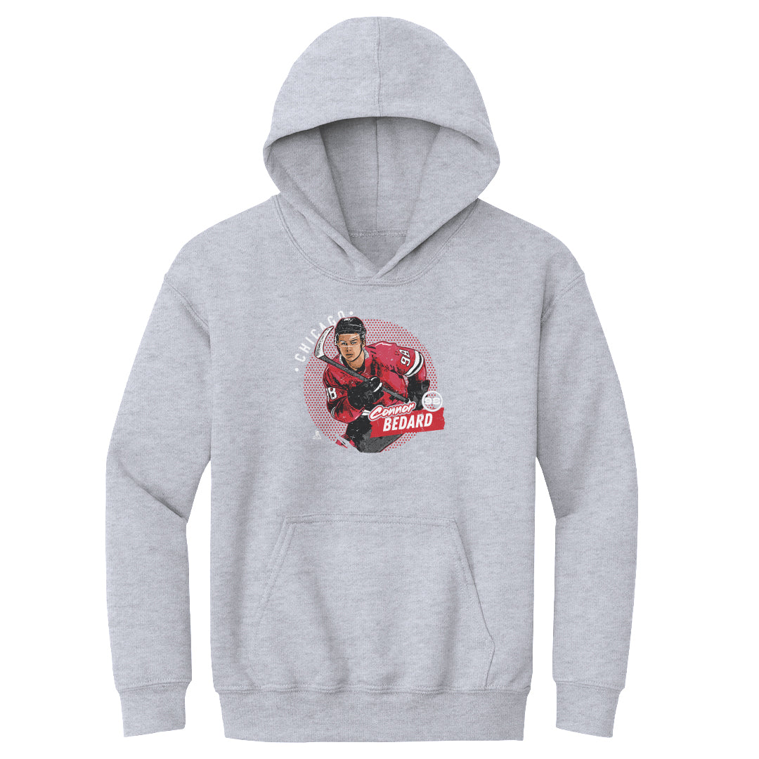 Connor Bedard Kids Youth Hoodie | 500 LEVEL