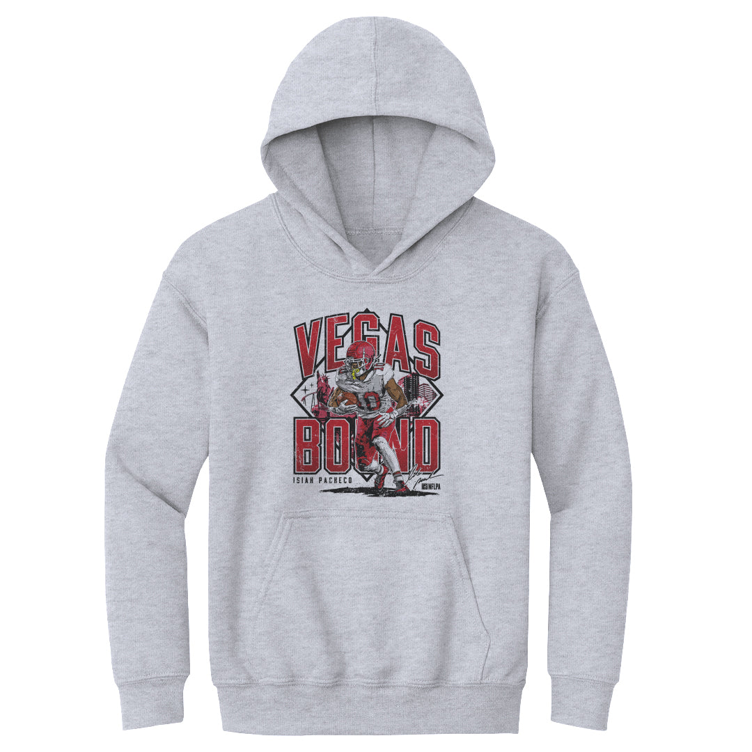 Isiah Pacheco Kids Youth Hoodie | 500 LEVEL