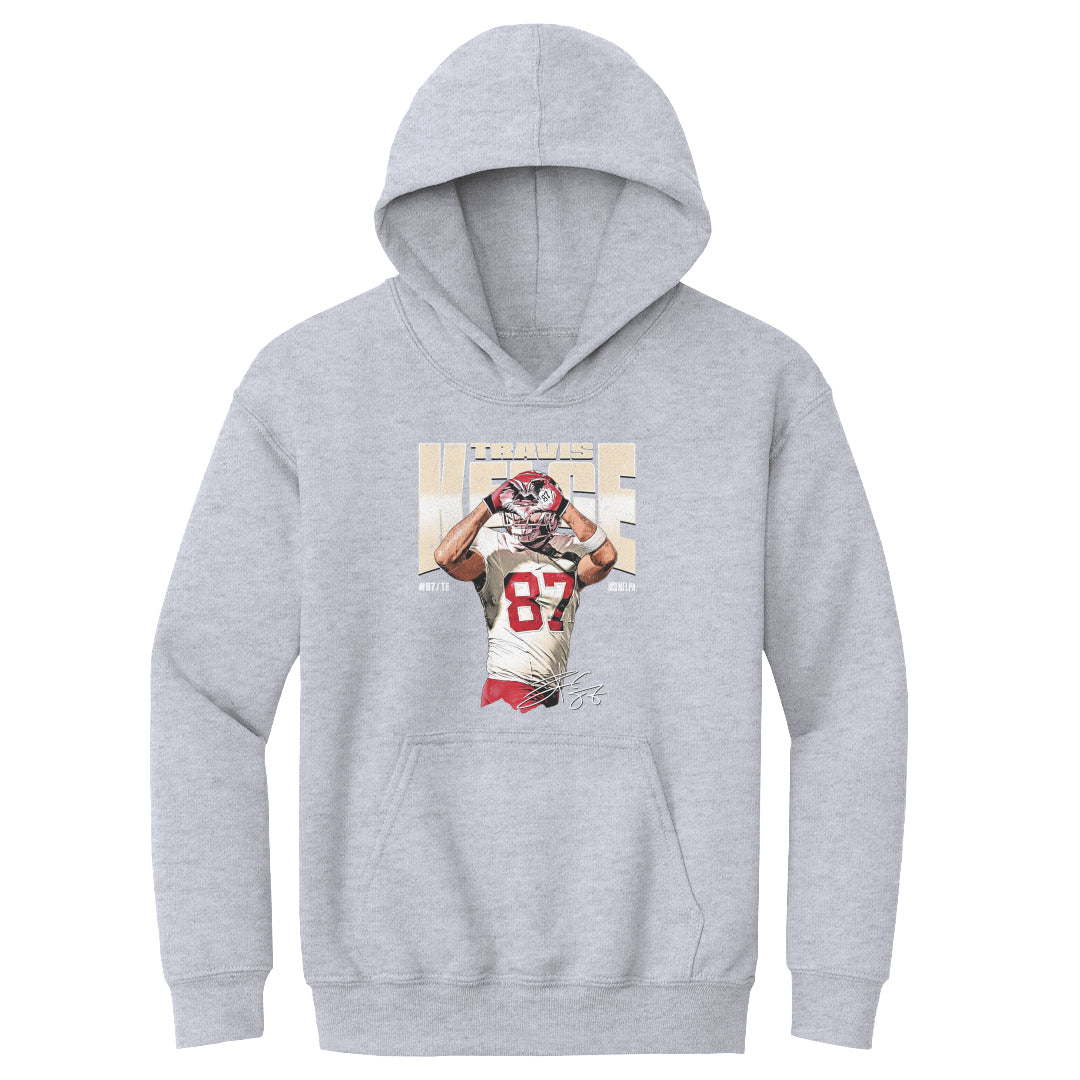 Travis Kelce Kids Youth Hoodie | 500 LEVEL