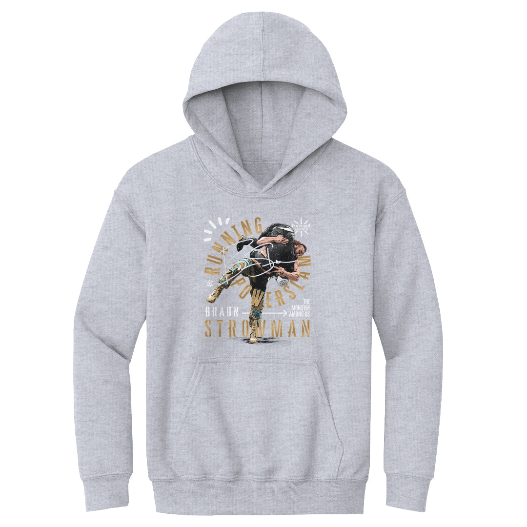 Braun Strowman Kids Youth Hoodie | 500 LEVEL