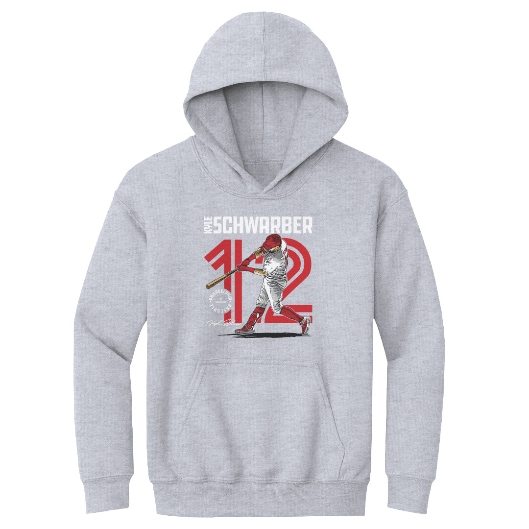 Kyle Schwarber Kids Youth Hoodie | 500 LEVEL
